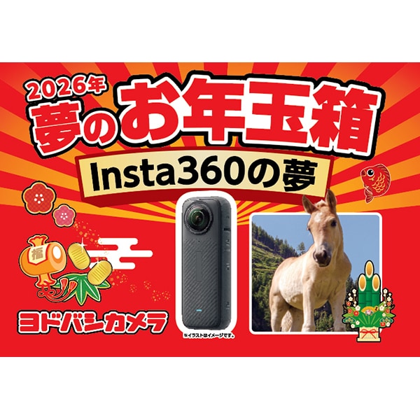 夢のお年玉箱2026 Insta360の夢
