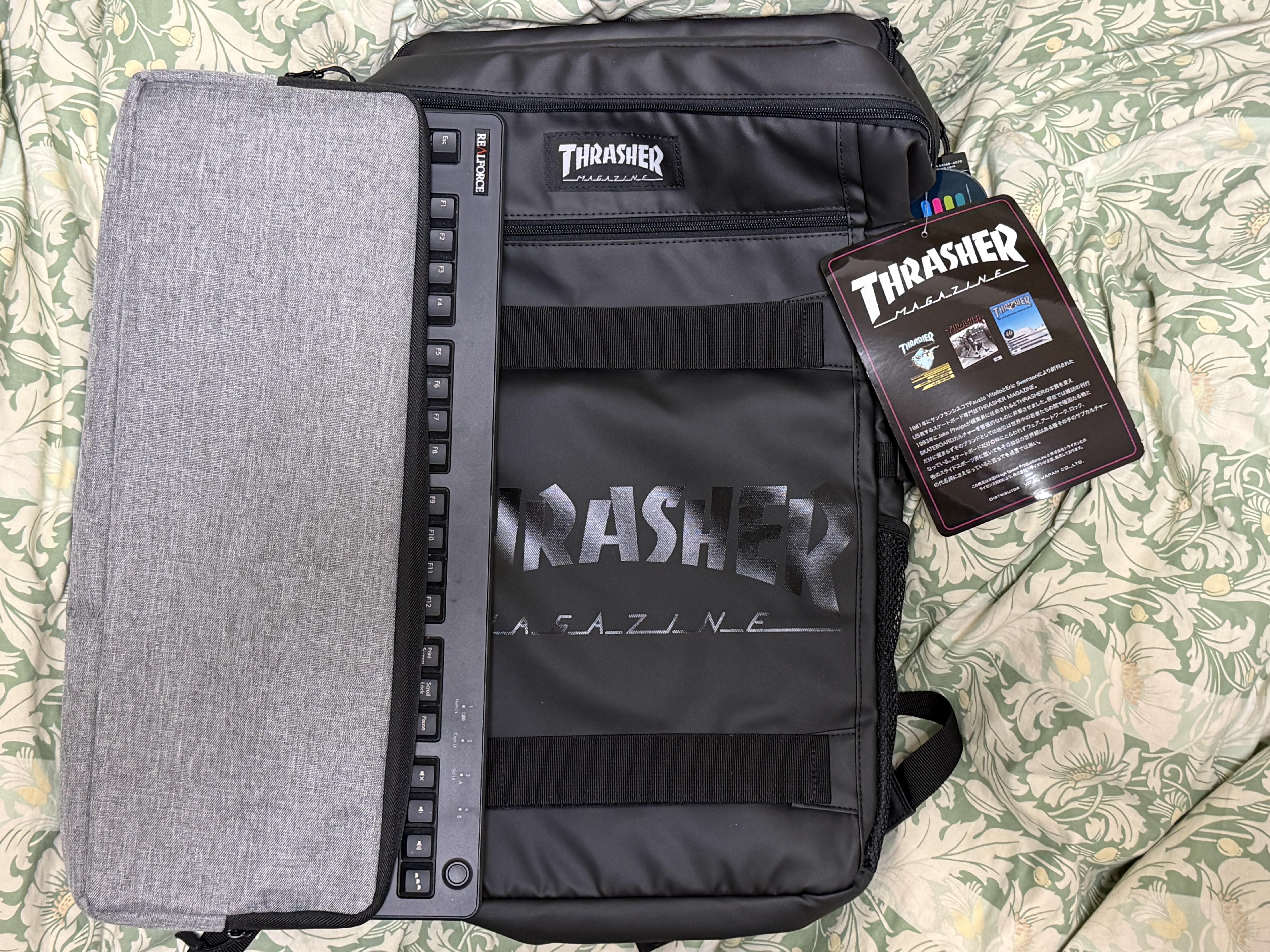 フルサイズキーボードも納まる!